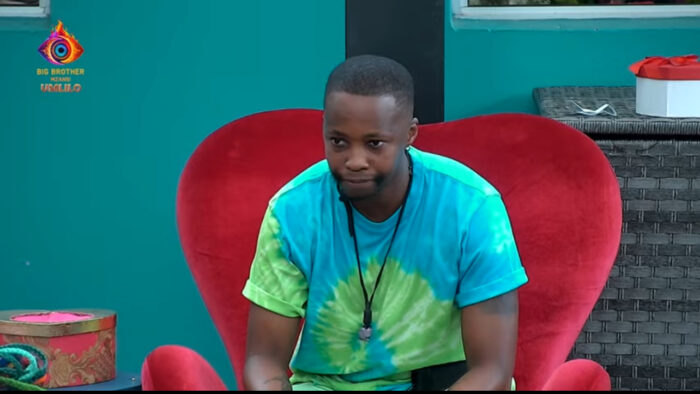 Melino during the BBMzansi picnic