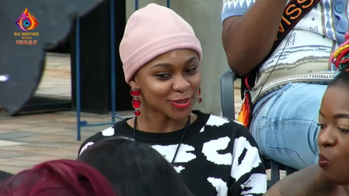 Mshini during the BBMzansi picnic meeting 