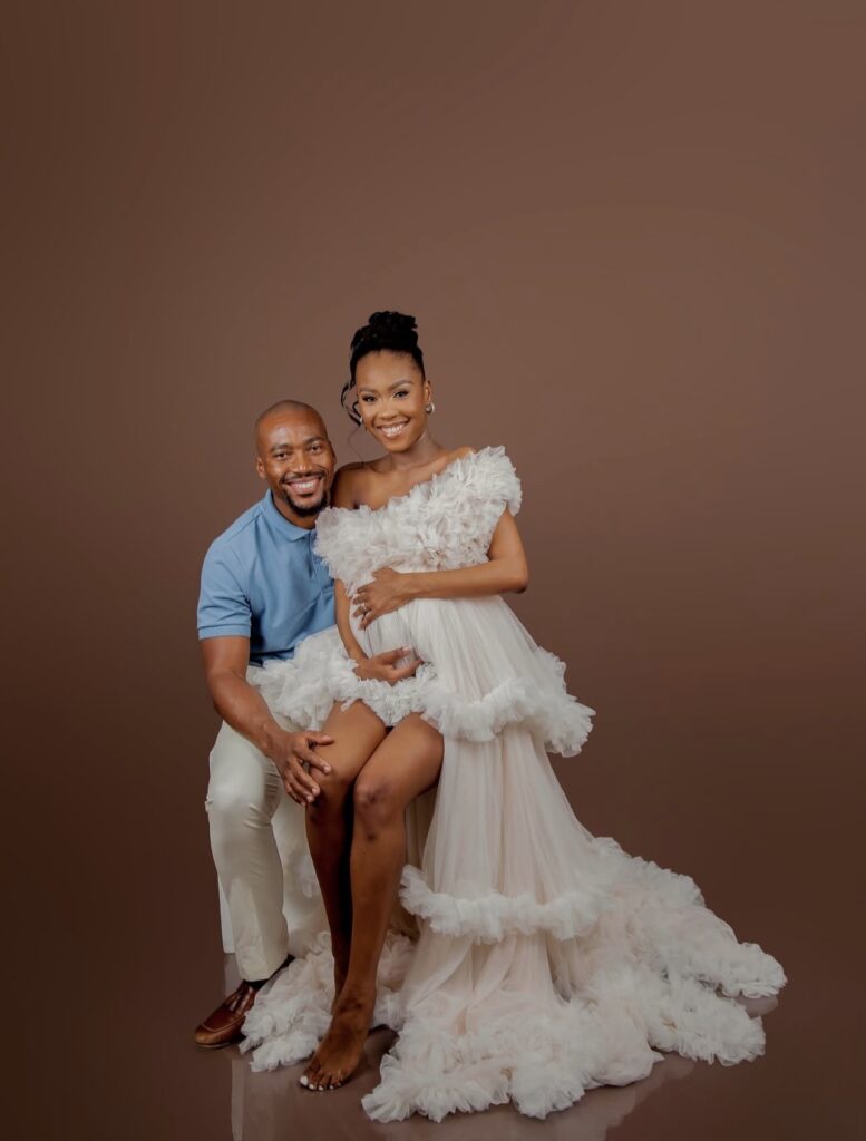 Thato and gash1 welcomed a baby, they are from big brother Mzansi