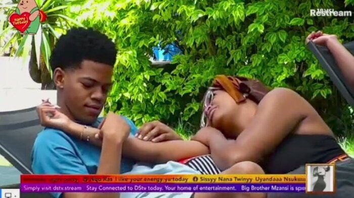 Nate and Beekay during their time in Big Brother Mzansi Umlilo time.