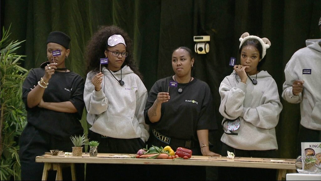 King Pie task challenge by Bazozwa housemates
