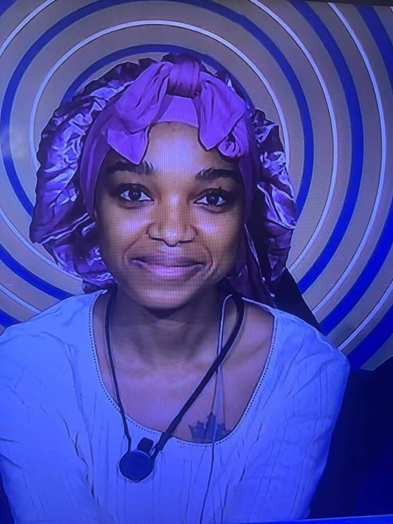 Thandeka diary session day 07 in Big brother mzansi season six
