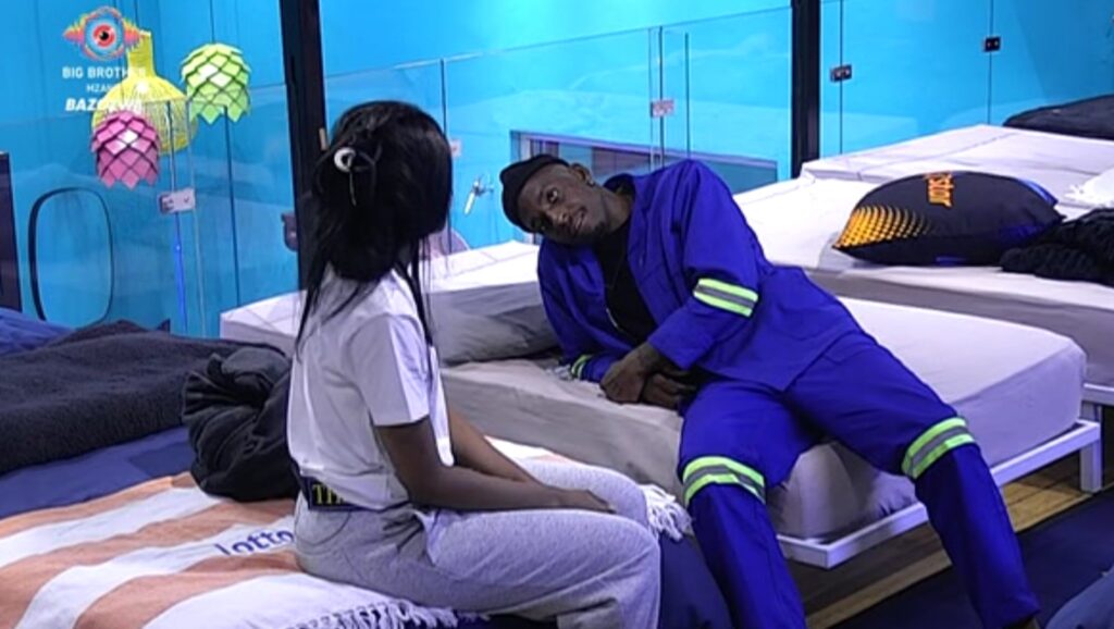 Mmeli and Thandeka of Big Brother mzansi season 6 Bazozwa