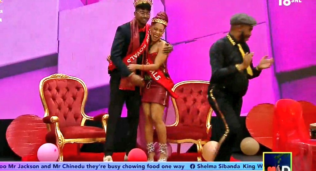 Ramona and Ashay won the royals of the night at Big Brother Mzansi 2026 week 5 wager presentation
