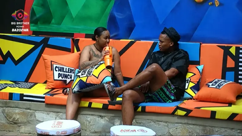 Trixie in BBMzansi season 6
