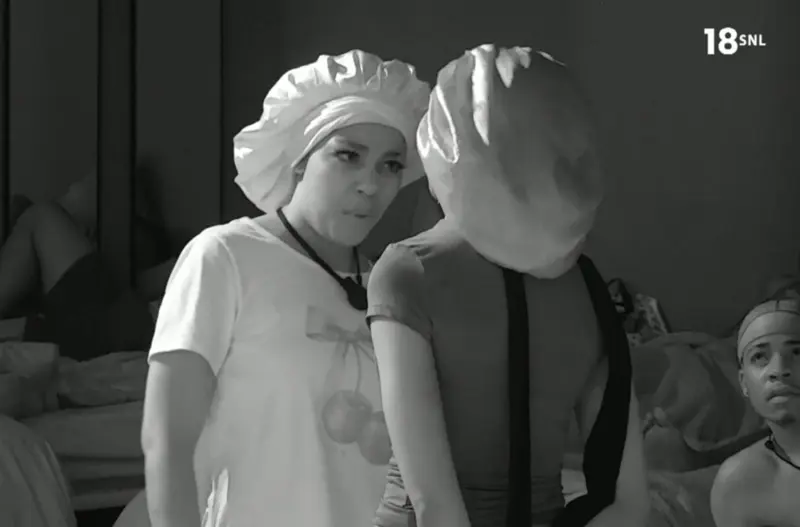 Thandeka and Liema confront each other 