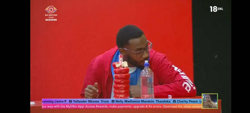 Que eating donuts in the Rennie task challenge 