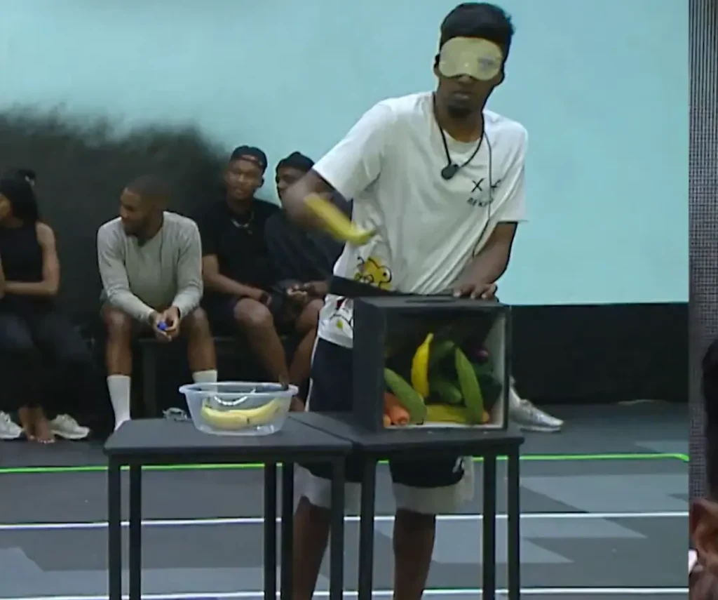 Ashay during the final showdown of the head of house challenge in week 8