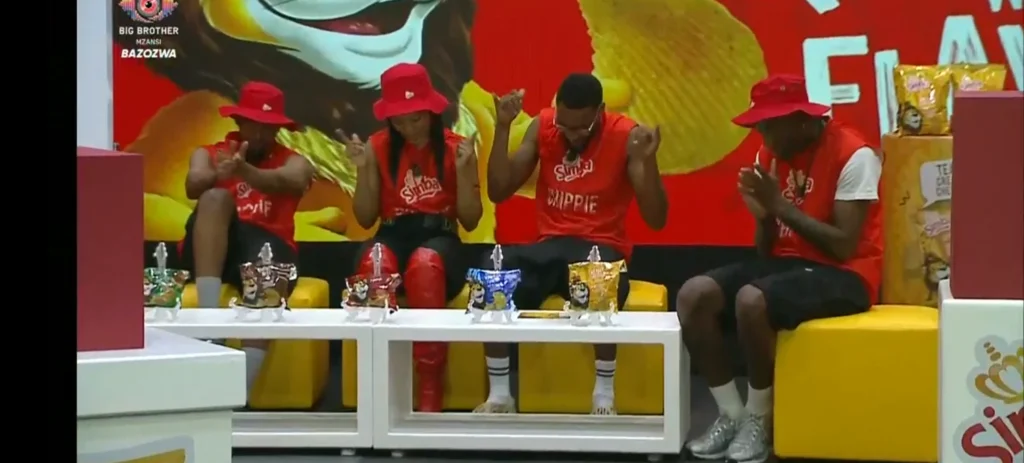 Team Creamy cheddar comprising of Ashay, Mmeli, que, Didi and The Don