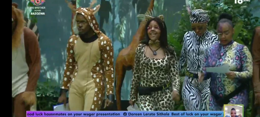 Big brother mzansi 2026 week 8 wager task presentation